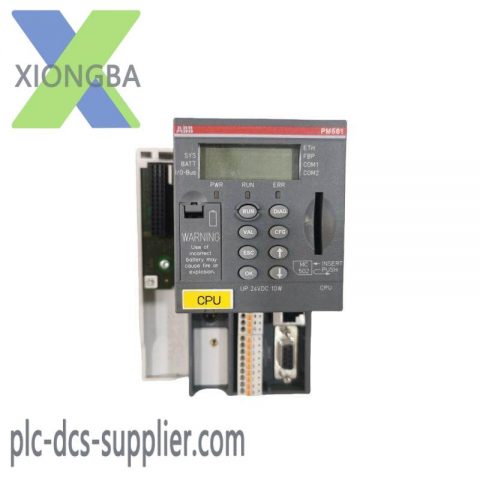 ABB PM581-ETH C1 PLC Power Module: Advanced Control Solution