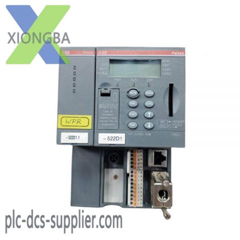 ABB PM590-ETH Programmable Logic Controller Automation System