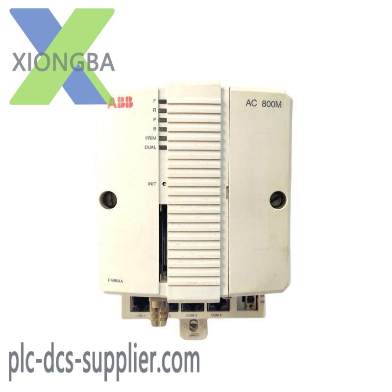 abb_pm864ak01_3bse018161r1_processor_unit.jpg ABB PM864AK01 3BSE018161R1 Advanced Process Controller Module