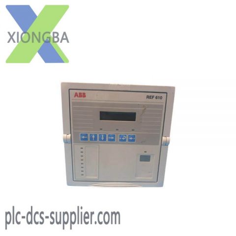 ABB REF610 Feeder Protection Relay, Relay Module for Power Distribution Systems