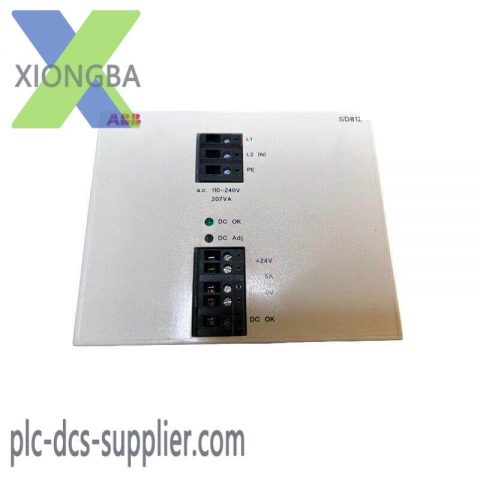 ABB SD812 Power Supply Module - High Efficiency and Reliability for Industrial Applications