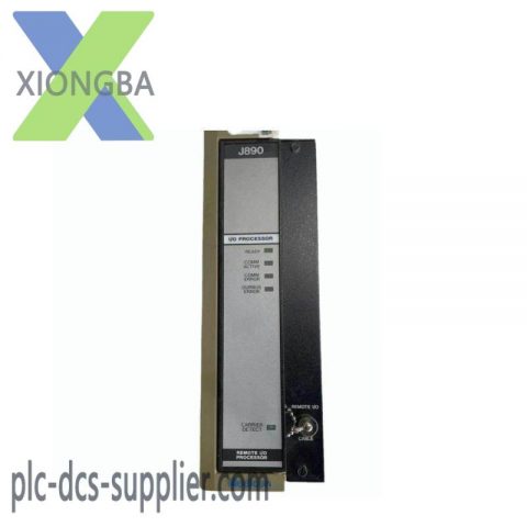 Schneider AS-J890-101: Remote I/O Processor Module for Industrial Automation