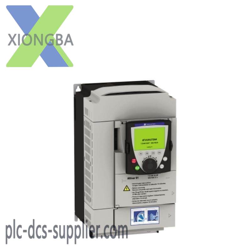 atv61hu75n4_schneider_variable_speed_drive.jpg Schneider ATV61HU75N4 - High-Performance Variable Speed Drive for Industrial Automation