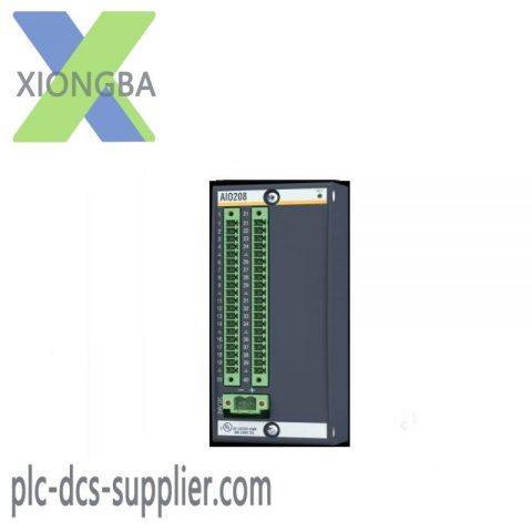 BACHMANN AO208/I: High-Precision Analog Output Module for Industrial Control Systems