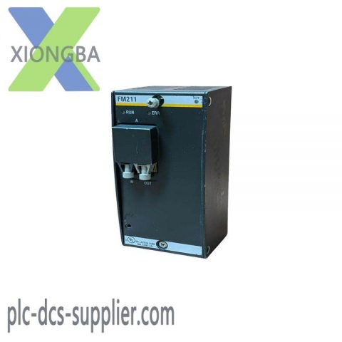 Bachmann FM211 FASTBUS MASTER MODULE, 24VDC, 1.2A, 17W, PLC Module