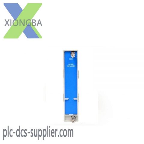 Bently Nevada 128275-01E: Future Expansion Faceplate for Advanced Automation Solutions