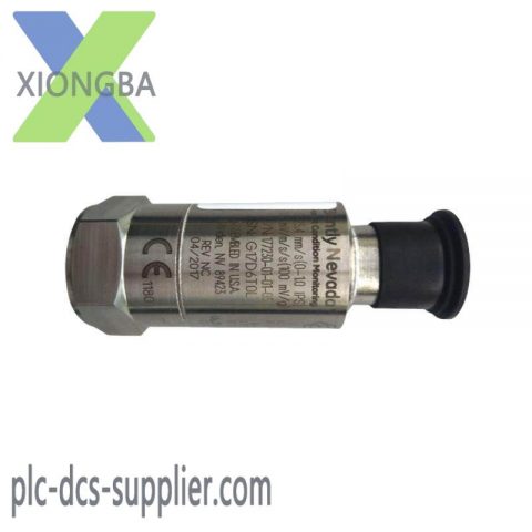 BENTLY NEVADA 177230-00-01-05 Seismic Transmitter: Precision Monitoring for Critical Infrastructure