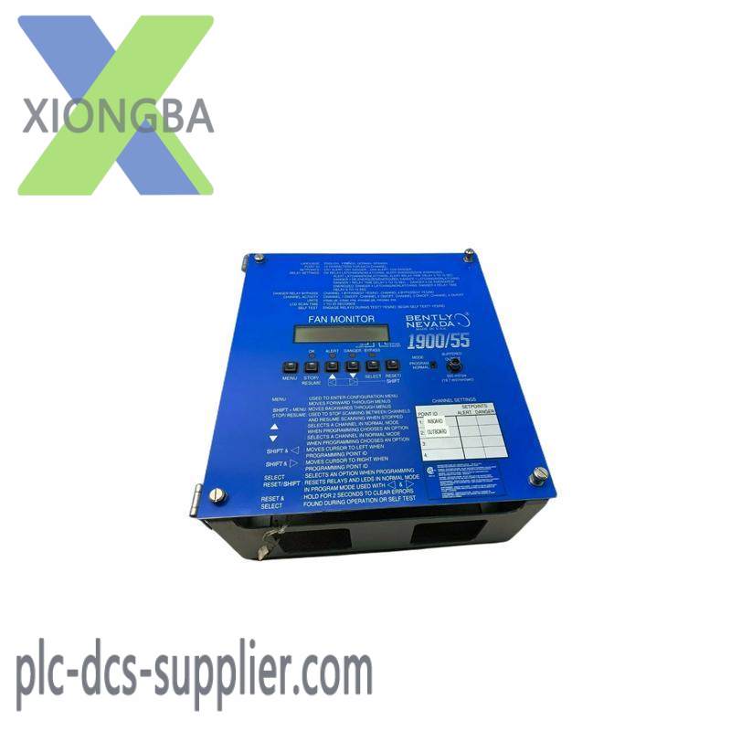 bently_nevada_1900_55_fan_monitor.jpg Bently Nevada 1900/55 Fan Monitor - Precision Monitoring for Industrial Applications