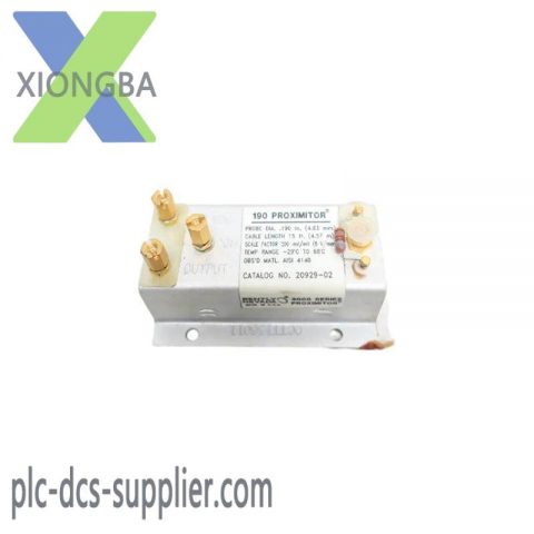 BENTLY NEVADA 20929-02 Proximity Transducer, Precision Measurement Innovation