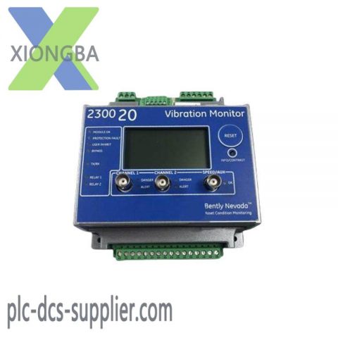 Bently Nevada 2300/20-CN Vibration Monitors, High-Frequency, Advanced Monitoring Solutions