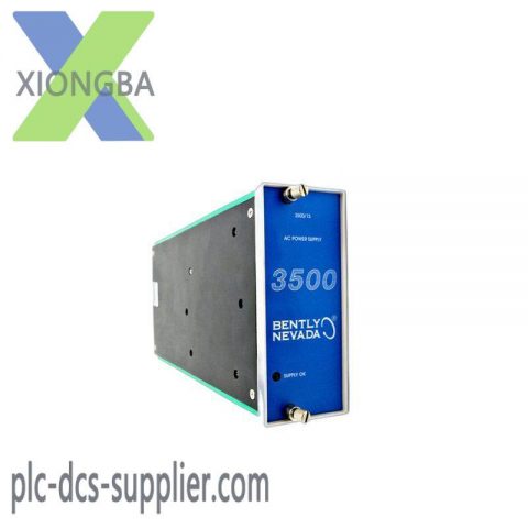 Bently Nevada 3500/15 AC Power Supply Module, 127610-01, Precision Manufacturing for Industrial Control
