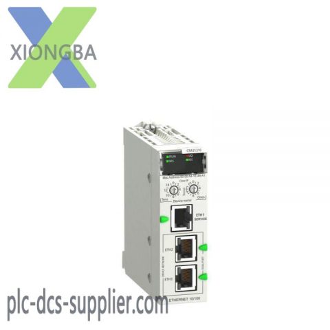 Schneider Electric BMXCRA31210 Ethernet RIO Drop Adaptor Module for Modicon X80 PLC