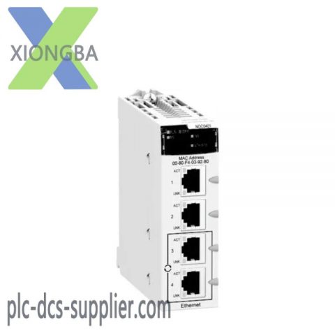 Schneider Electric BMXNOC0401 - Ethernet TCP/IP Network Module for Industrial Automation