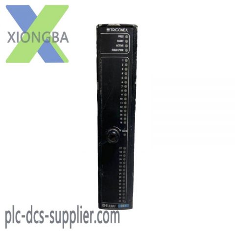 Invensys Triconex DI 3301 Digital Input Module, for Industrial Control Systems