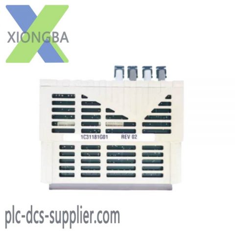 EMERSON 1C31181G01: Remote Mau I/O Module for Industrial Control