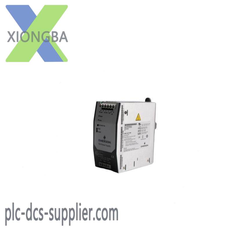 emerson_1x01046h01l_power_supply_module.jpg EMERSON 1X01046H01L Power Supply Module: Efficient Energy Solutions for Industrial Control