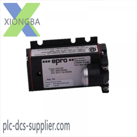 EMERSON A6125 Piezo Vibration Monitor, Precision Monitoring for Industrial Controls