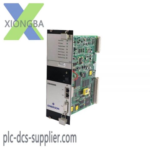 EMERSON A6560 Transient Processor Card, Advanced Protection for Industrial Control Systems