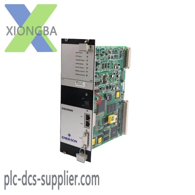 emerson_a6560_transient_processor_card.jpg EMERSON A6560 Transient Processor Card, Advanced Protection for Industrial Control Systems