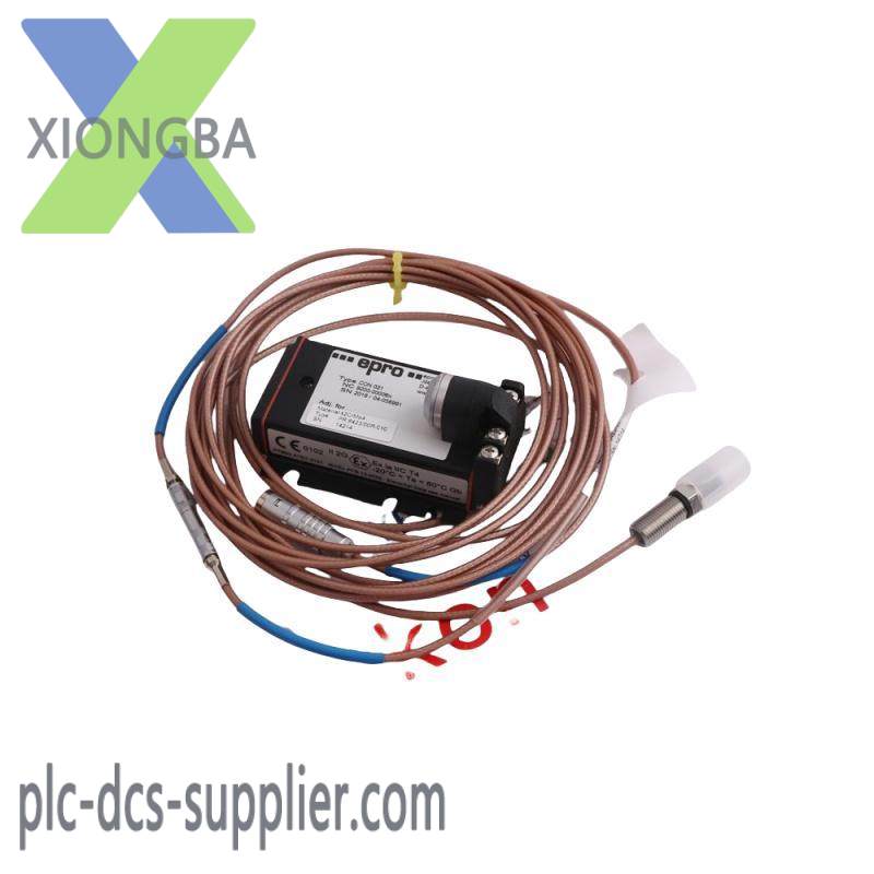 emerson_epro_pr6423_004-030_con021_eddy_current_sensor.jpg Emerson EPRO PR6423/004-030 CON021 Eddy Current Sensor - Precision Measurement for Industrial Control Systems