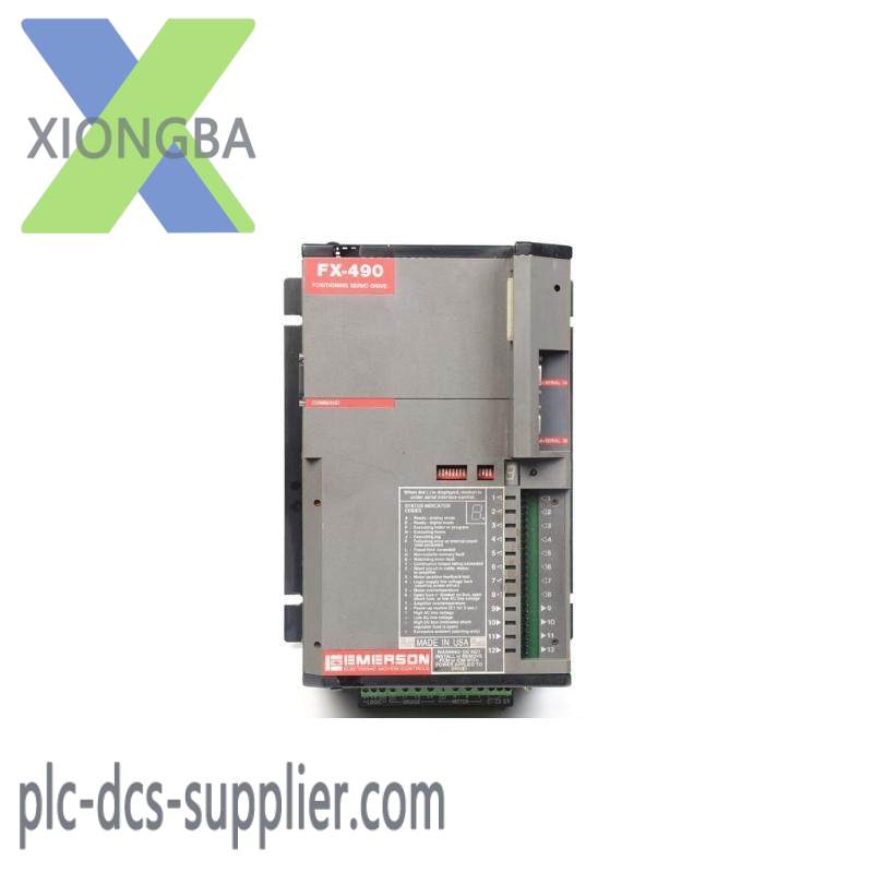 emerson_ifx-490_brushless_positioning_servo_drive.jpeg EMERSON IFX-490: High-Precision Brushless Positioning Servo Drive, for Industrial Automation