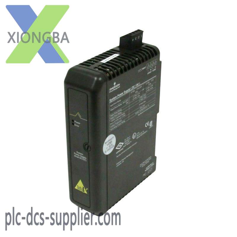 emerson_kj1501x1-bc2_12p2186x042_ve5008_deltav_power_supply.jpg Emerson KJ1501X1-BC2, 12P2186X042 VE5008 DeltaV Power Supply