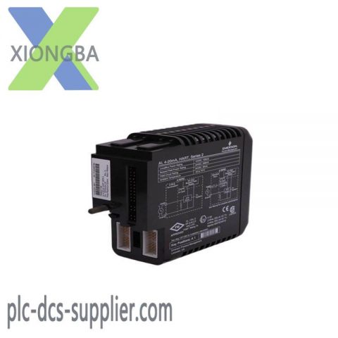 Emerson KJ3002X1-BA1, 12P0680X072, VE4003S2B2 Analog Input HART Module