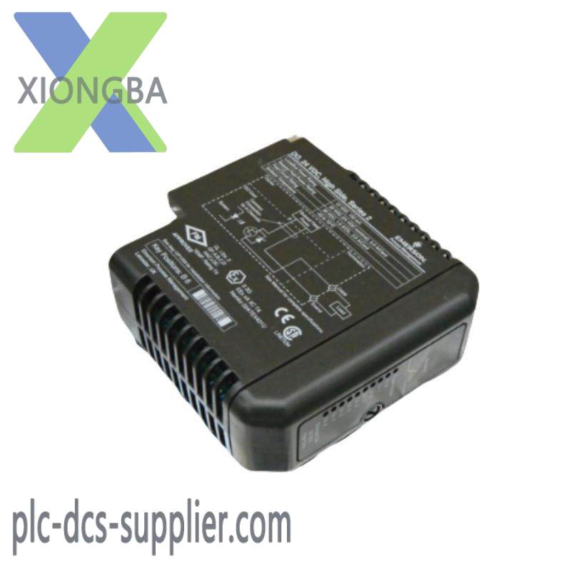 emerson_kj3002x1-bg2_12p1731x022_ve4003s5b1_output_module.jpg Emerson KJ3002X1-BG2 Output Module, Industrial Control System, VE4003S5B1 Series