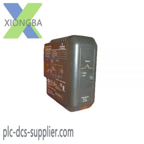 Emerson KJ3204X1-BA1 12P3275X022 Discrete Output Module: Precision Control for Industrial Automation