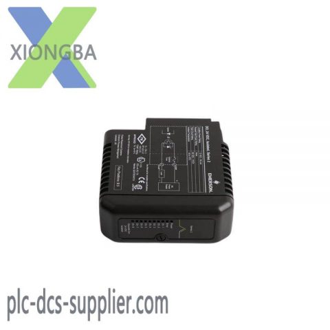 EMERSON KJ3221X1-EA1 - Terminal Block, High-Density Modular Control Solution