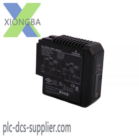 Emerson KJ3223X1-BA1, 12P2871X012 Analog Module, Industrial Control Solutions