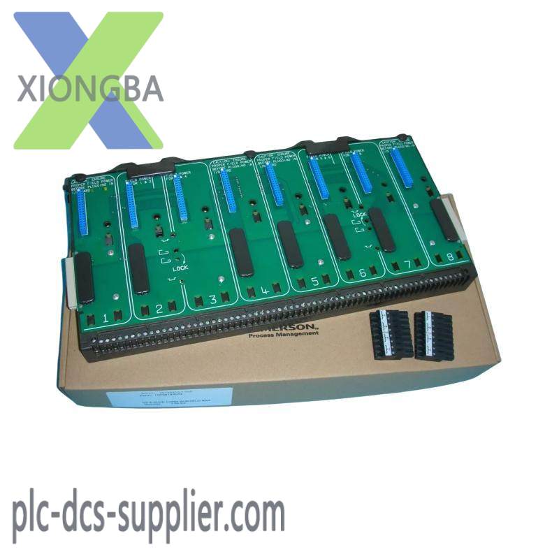 emerson_kj4001x1-be1_12p0818x072_ve4050s2k1c0_8-wide_carrier.jpg Emerson KJ4001X1-BE1 | 8-Wide I/O Carrier with Shield Bar for Industrial Automation