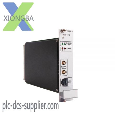 Emerson MMS6110 Power Supply: Advanced PLC Control Solution