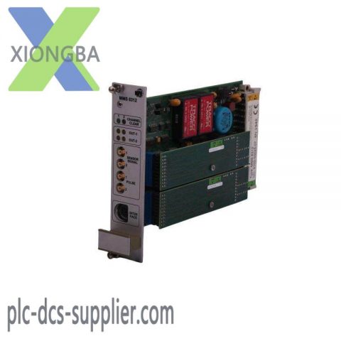 Emerson MMS6312 - Dual Channel Rotational Speed Monitor, Industrial Control Module