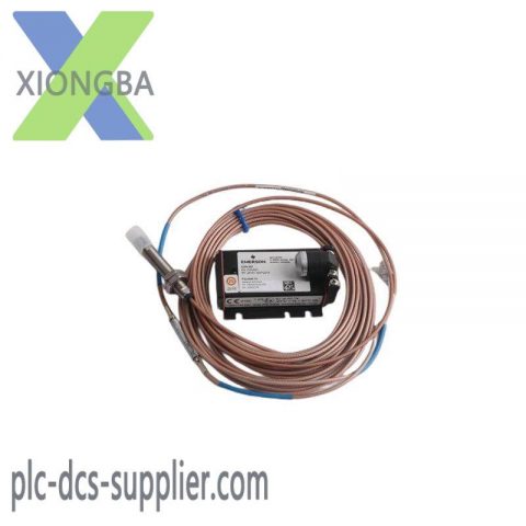 EMERSON PR6423/10R-131 CON041 Eddy Current Transducer, Precision Measurement for Industrial Control Systems