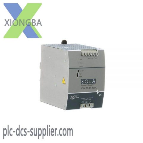 EMERSON SDN20-24-100C Power Supply, Designed for Industrial Control Solutions