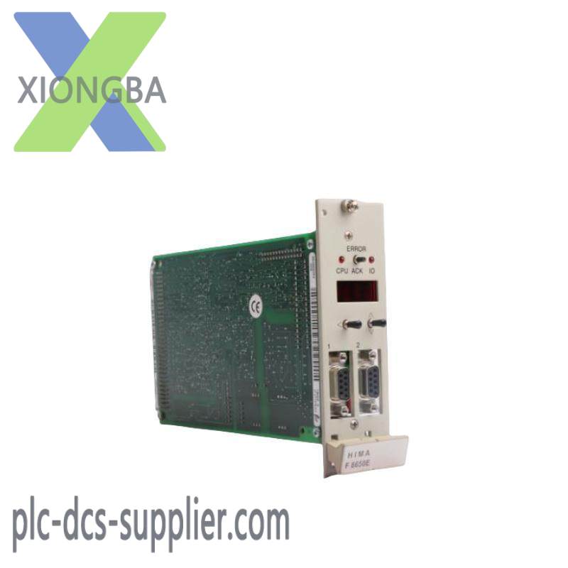 f8650e_hima_safety_system_module.jpg HIMA F8650E Safety System Module - Advanced Protection for Industrial Control Systems