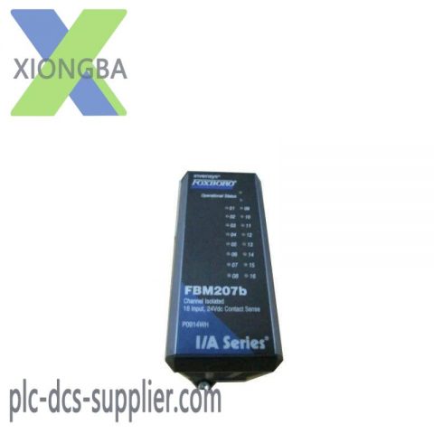 FOXBORO FBM207B - Channel Isolated 16 Input Module