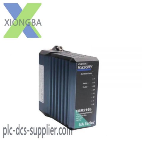 FOXBORO FBM216B P0927AJ: Reliable Redundancy in HART Input Modules