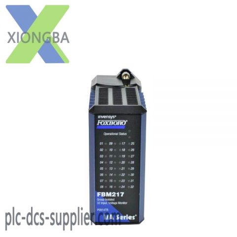 FOXBORO FBM217: Isolated 32-Input PLC Module, Precision Control for Industrial Automation