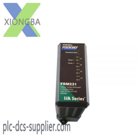 Foxboro FBM231 I/A Series DCS Card Module - Industrial Control System Module