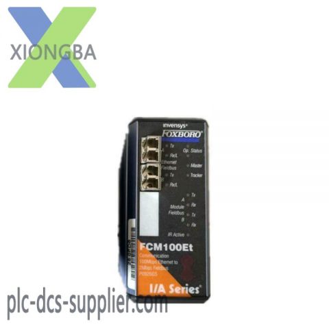 FOXBORO FCM100ET P0926GS Communication Module - Advanced Networking for Industrial Automation
