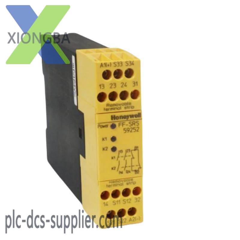 ff-srs59252_honeywell_safety_relay_module.jpg Honeywell FF-SRS59252 Safety Relay Module, Industrial Control Systems