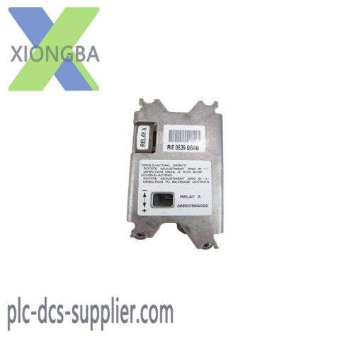 FISHER 38B5786X052 Relay Assembly: Industrial Control Precision