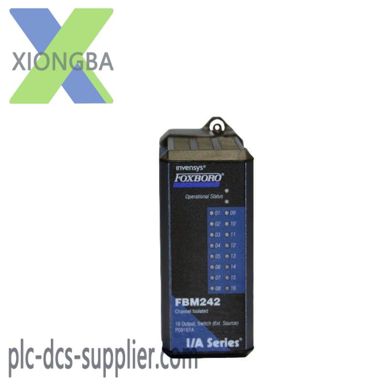 foxboro_fbm242_p0916ta_output_interface_component.jpg Foxboro FBM242 P0916TA: Advanced Output Interface Module for Industrial Control Systems