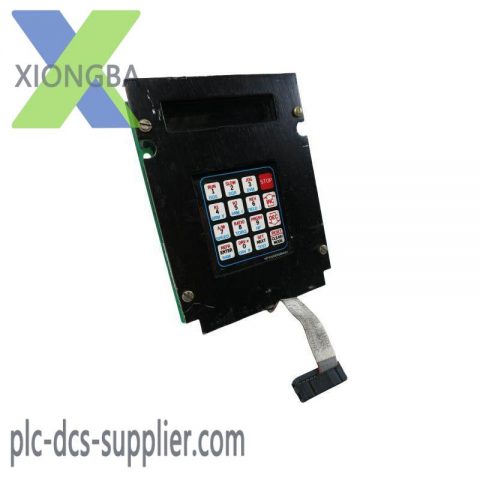 GE 531X135PRGAAM3: Programmable Logic Controller with Keypad, Designed for Industrial Automation