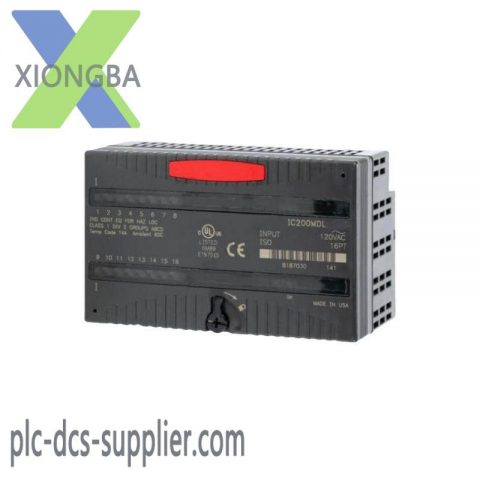 GE FANUC IC200MDL330 Network Interface Unit - Advanced Control Solution for Industrial Automation
