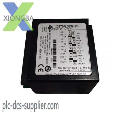 GE Fanuc IC670ALG630 Analog Input PLC Module: Advanced Automation, Precise Control