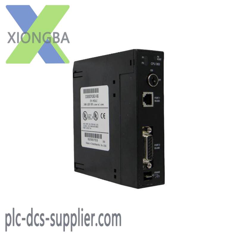 ge_fanuc_ic693cpu360_central_processing_unit_cpu_360_module.jpg GE FANUC IC693CPU360 Central Processing Unit (CPU) 360 Module