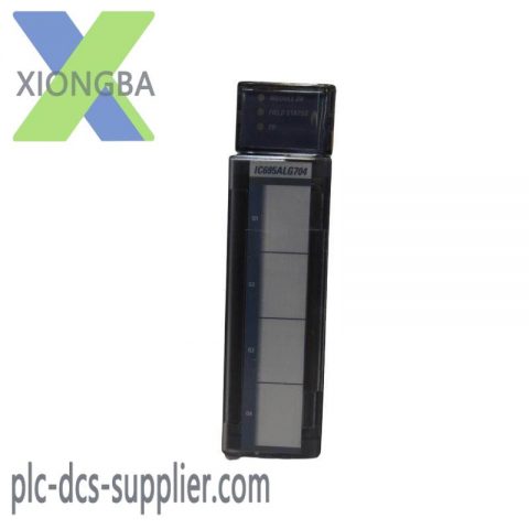 GE Fanuc IC695ALG704: 4-Channel Analog Output Module for Industrial Automation
